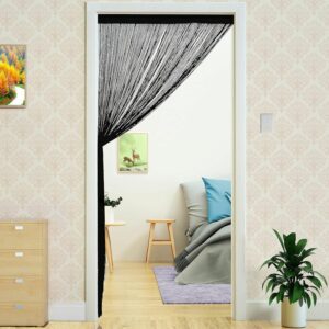 buy black curtain as a door